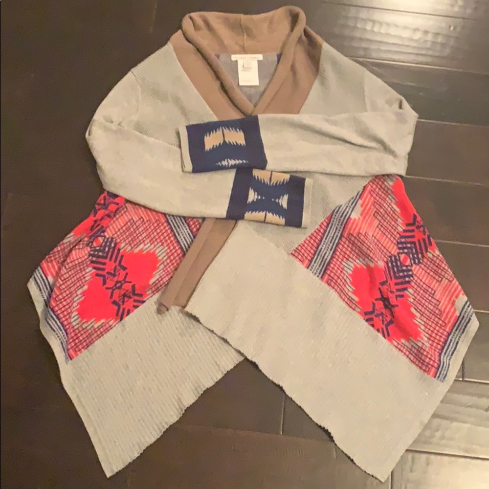 Tribal detail cardigan
